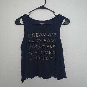 Aerie Blue Tank Top